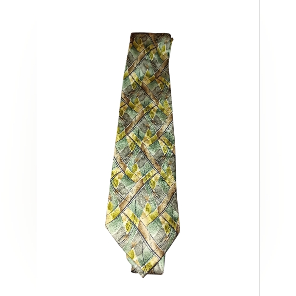 J Garcia Collection Fifty-Three Northern Lights Silk Tie
